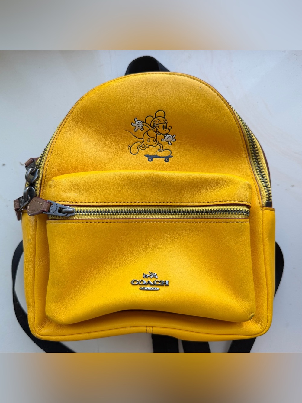 Coach x Disney Mickey Mouse Leather mini backpack - limited edition